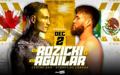 Rozicki vs Aguilar – Rozicki moves to heavyweight for bout.