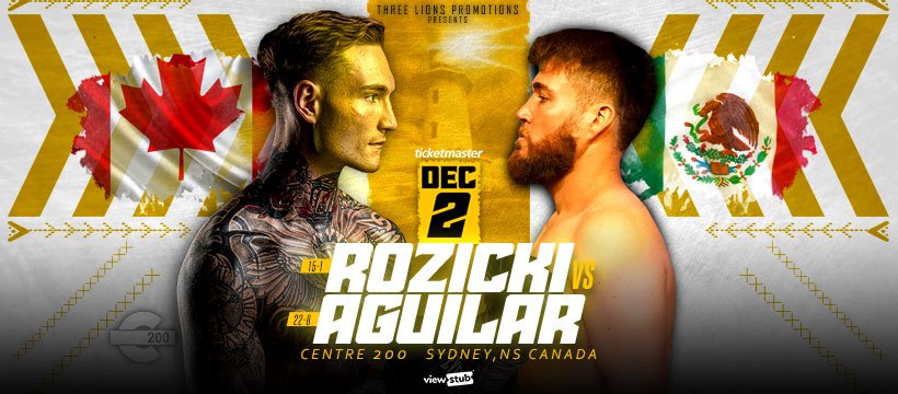 Rozicki vs Aguilar – Rozicki moves to heavyweight for bout.